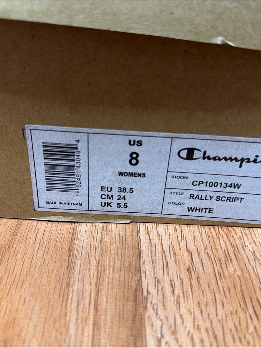 Champion Rally Script Sneakers - White